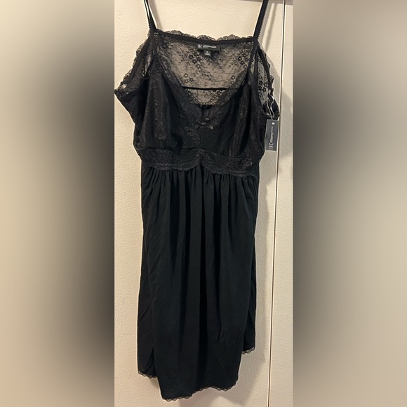 🆕 ELEGANT BLACK LACE LINGERIE MACY’S INC INTERNATIONAL CONCEPTS (2X) - Picture 8 of 8